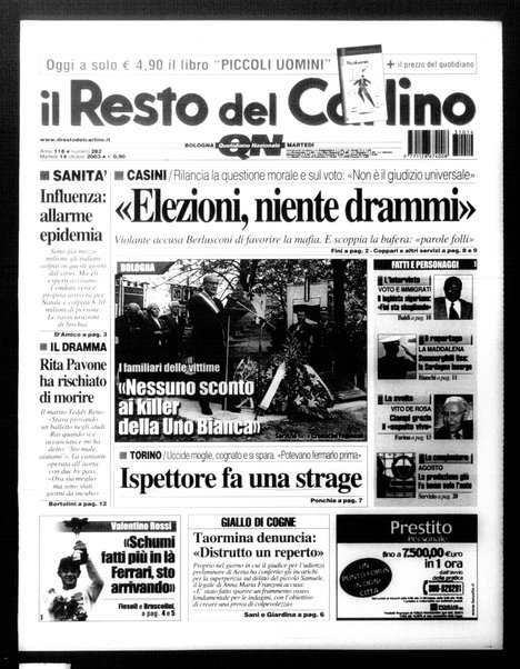 Il Resto del Carlino : giornale dell'Emilia